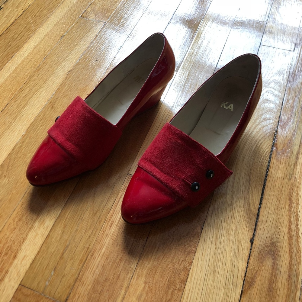 Red Mishka Shoes